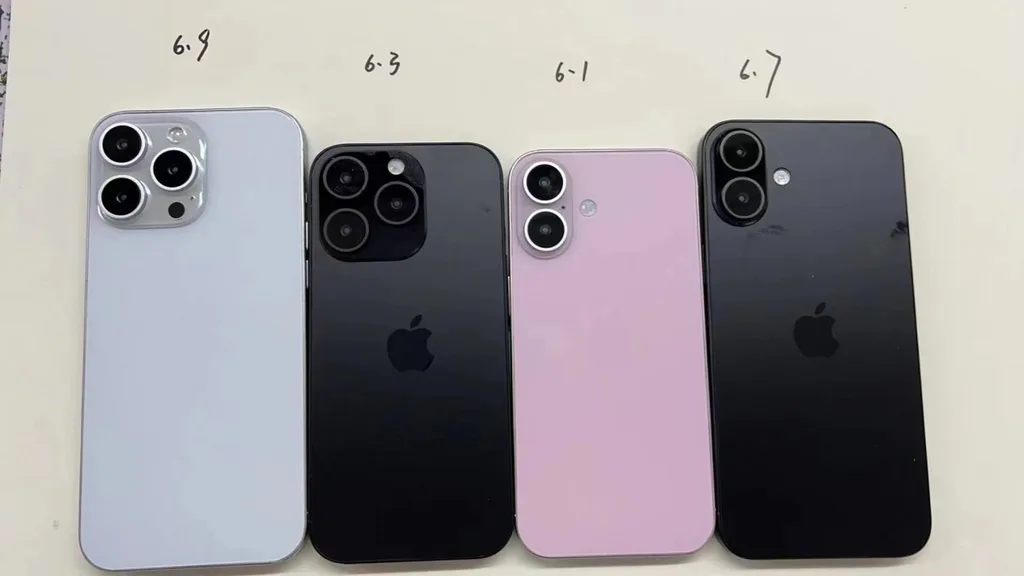 iPhone 16 sızıntısı yeni ekran boyutlarını bir kez daha doğruluyor