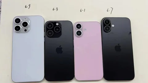 iPhone 16 sızıntısı yeni ekran boyutlarını bir kez daha doğruluyor