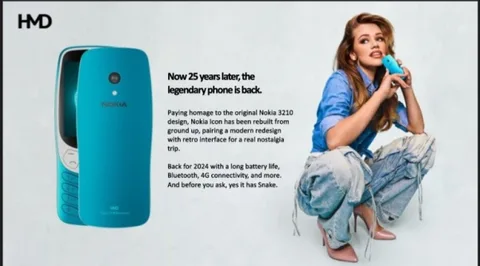 HMD’den yeni Nokia 3210 için ilk paylaşım geldi