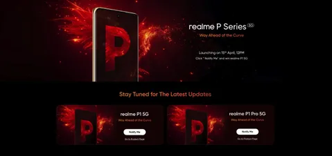 Realme P1 ve P1 Pro ile yeni serisinin açılışını yapacak