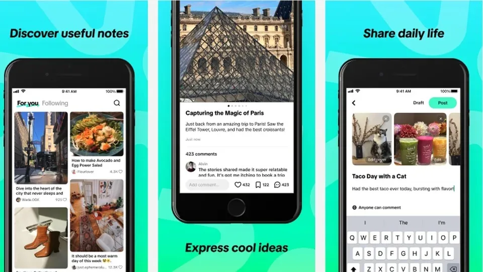 TikTok’un Instagram benzeri yeni uygulaması TikTok Notes yayınlandı