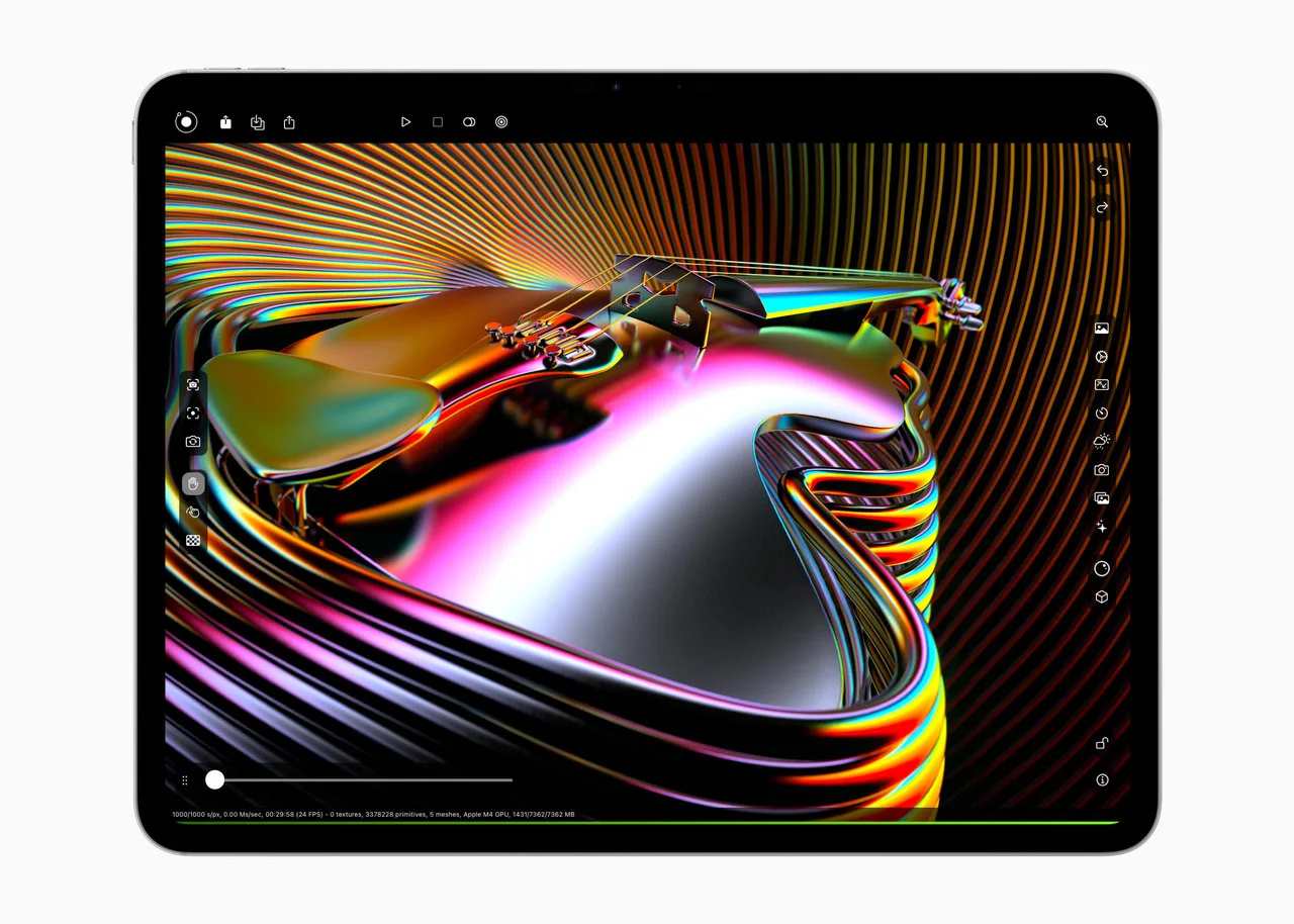 M4 iPad Pro, performansta M3 MacBook Air’ı geride bırakıyor