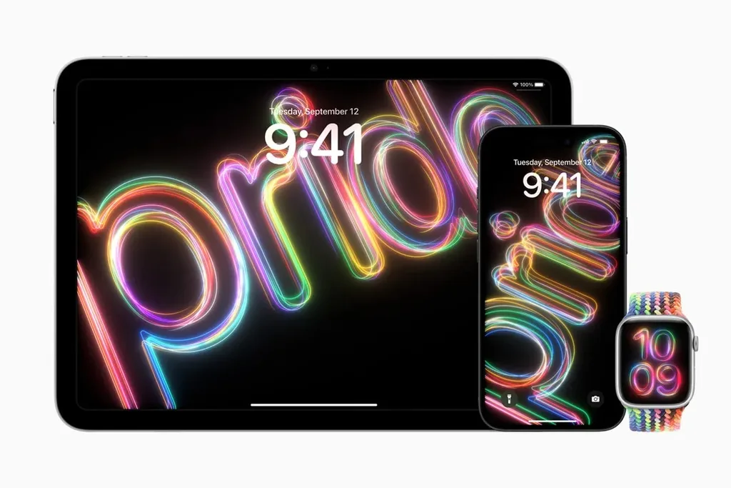 Apple, yeni Pride kayışını neon renklerle tanıttı