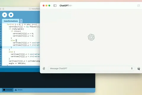 ChatGPT artık macOS için masaüstü uygulamasına sahip
