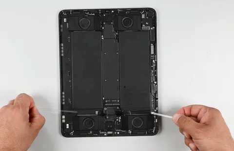 M4 iPad Pro’nun pili artık daha kolay değiştirilebiliyor