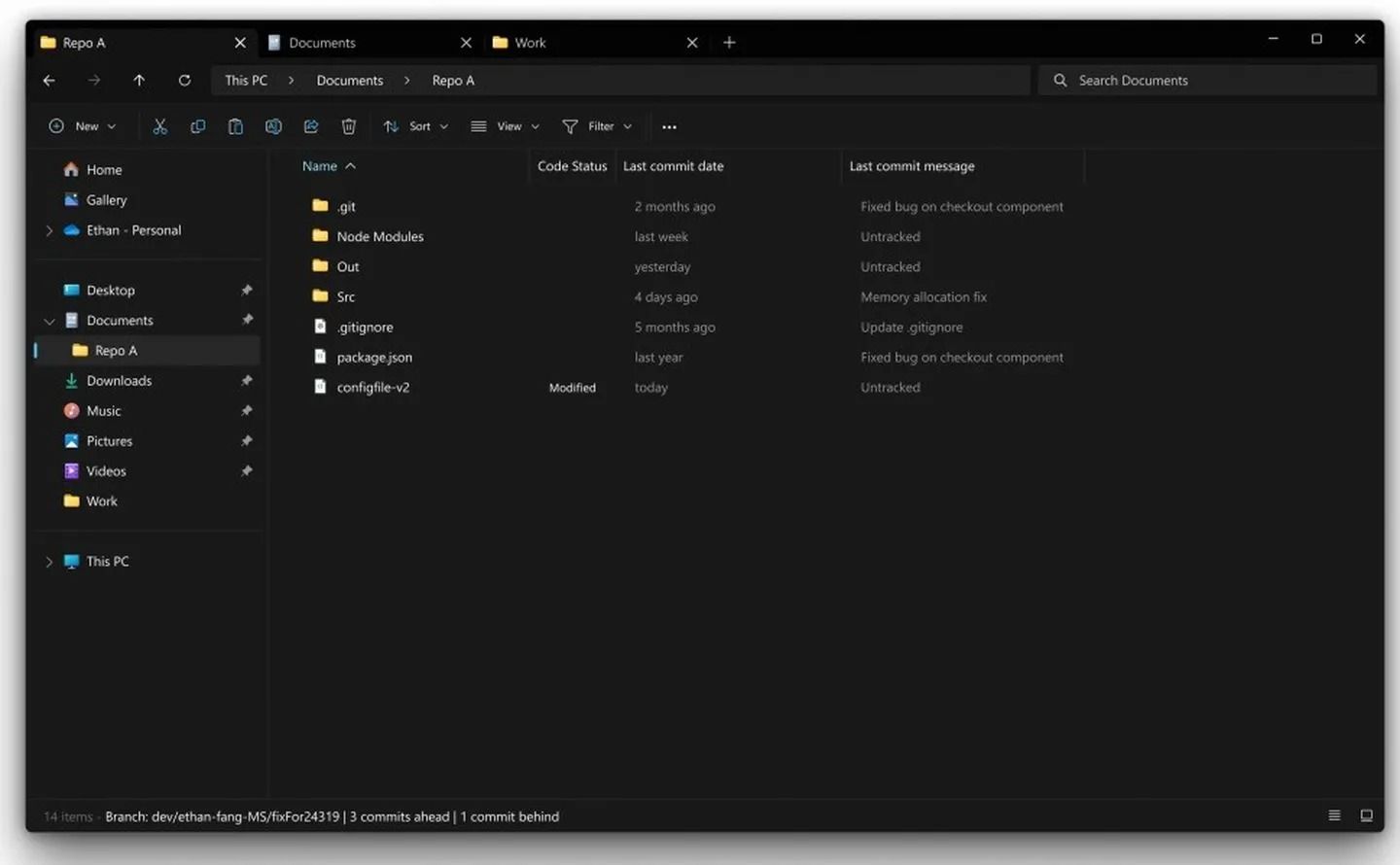 windows dosya gezgini