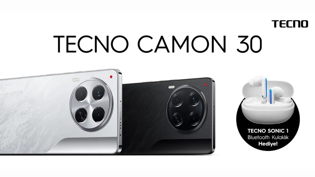 TECNO CAMON 30 Serisi Türkiye’ye gelmeye başladı