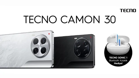 TECNO CAMON 30 Serisi Türkiye’ye gelmeye başladı
