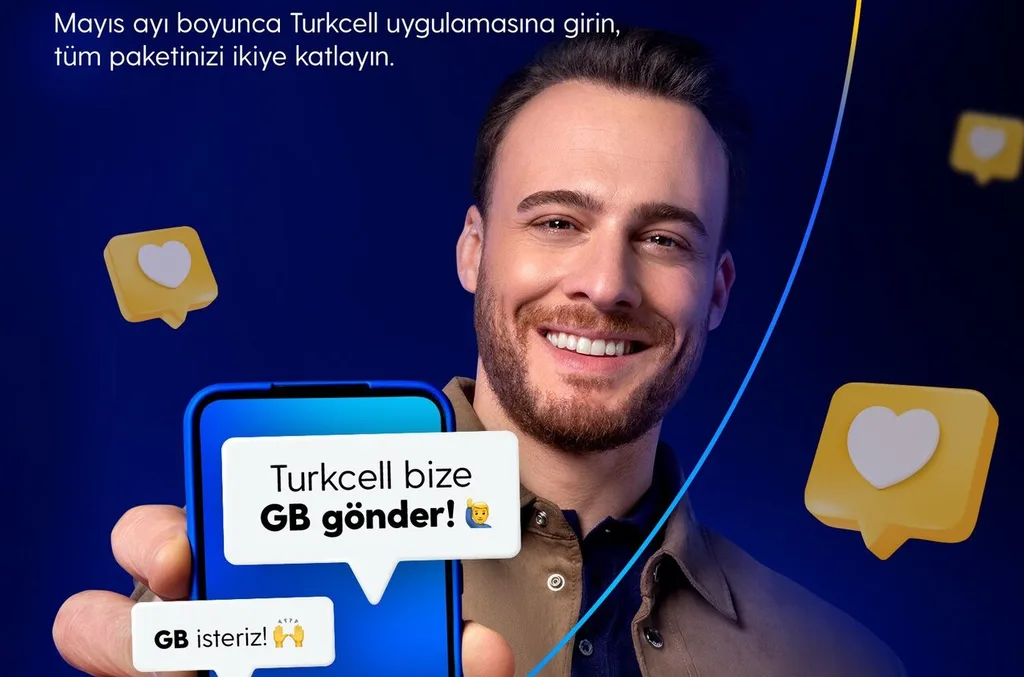 Turkcell 30. yılında müşterilerini GB’ları ikiye katlayarak selamlıyor