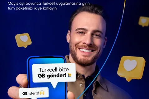 Turkcell 30. yılında müşterilerini GB’ları ikiye katlayarak selamlıyor
