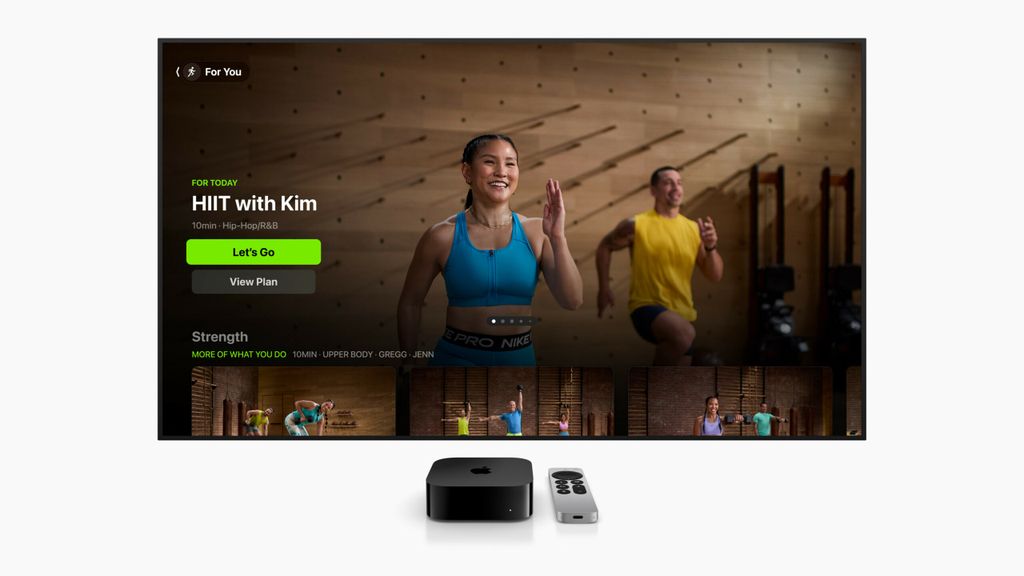 apple ev tvos 18 fitness+