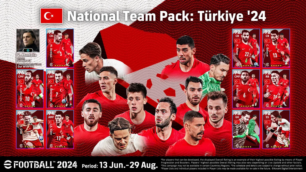 eFootball, Euro 2024’ün gelişini Türk oyunculara özel içeriklerle kutluyor