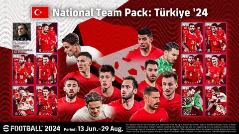 eFootball, Euro 2024’ün gelişini Türk oyunculara özel içeriklerle kutluyor