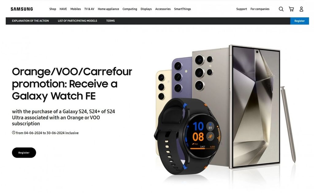 galaxy watch fe