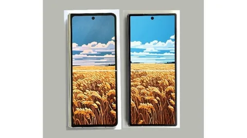 Samsung Galaxy Z Fold 6 ve Fold 5 yan yana görüldü