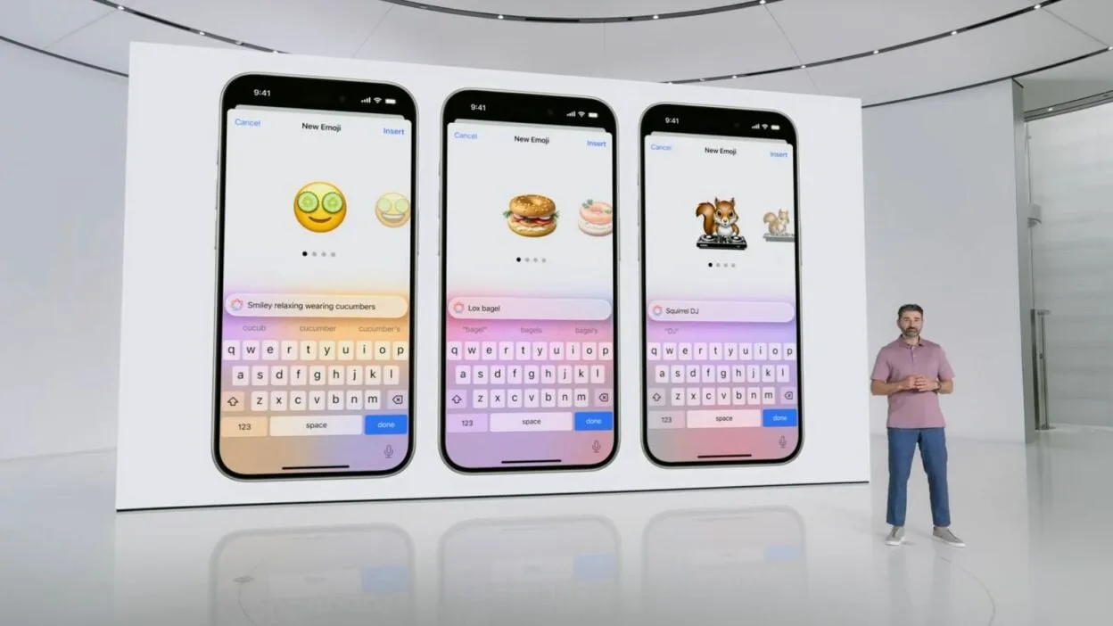 Apple Intelligence’ın özel oluşturma yeteneği Genmoji sonbaharda kullanıma sunulacak