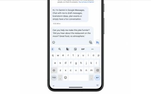 google gemini mesajlar