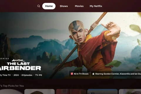 Netflix TV uygulamasında ana sayfa yeniliğini test ediyor