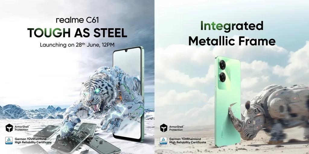 Realme C61’in tanıtım tarihi açıklandı