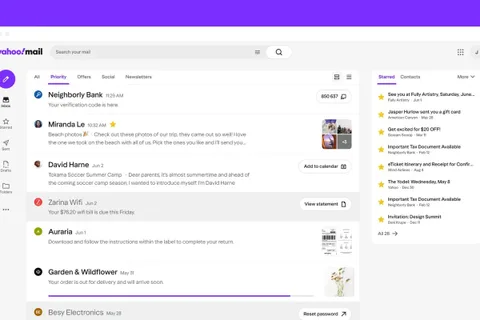 Yahoo Mail, masaüstünde yeni yapay zekâ özellikleriyle güncelleniyor