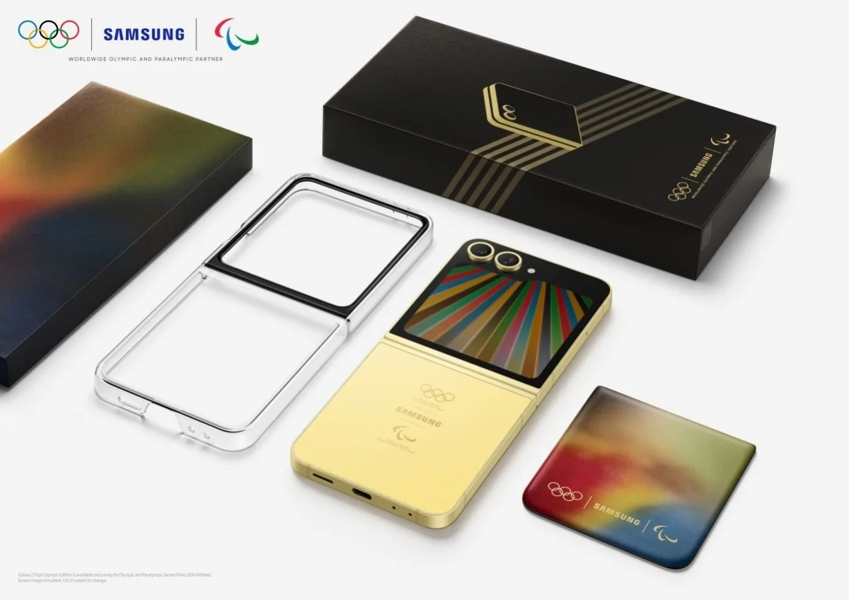 Samsung Galaxy Z Flip 6 Olympic Edition’ın olimpik sporculara dağıtımı başladı