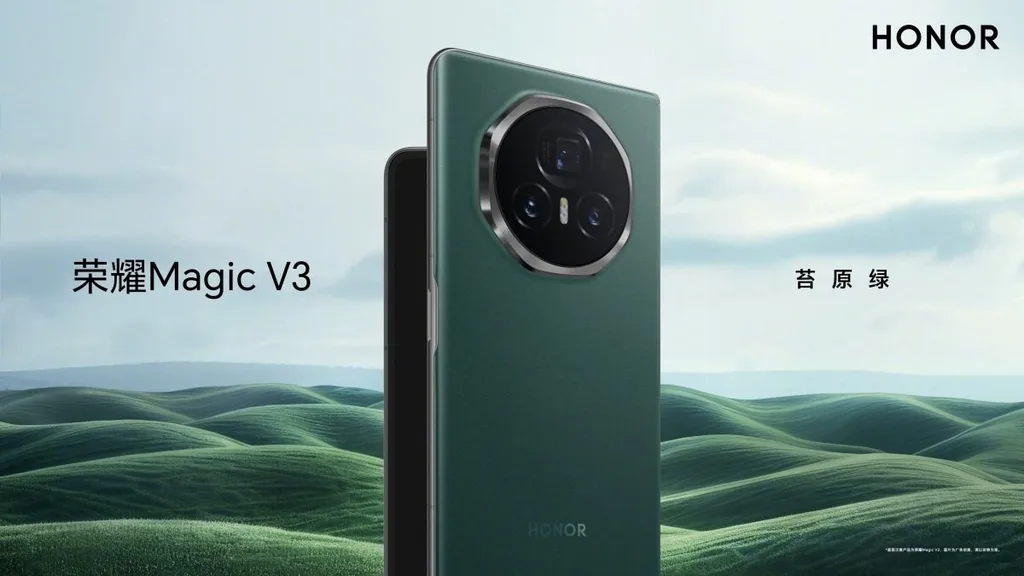 Honor Magic V3’ün tüm renk seçeneklerini gösterdi