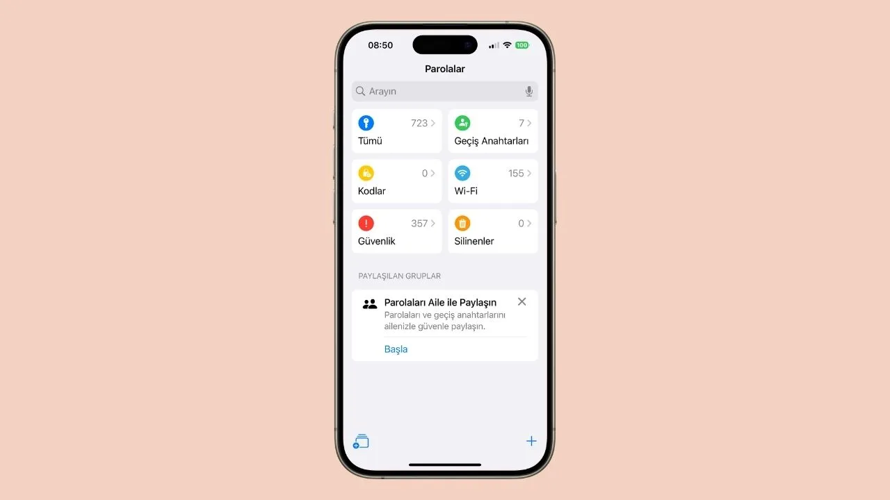 Geçiş Anahtarı, iOS 18 ile gelecek Parolalar uygulamasını boşa çıkarabilir