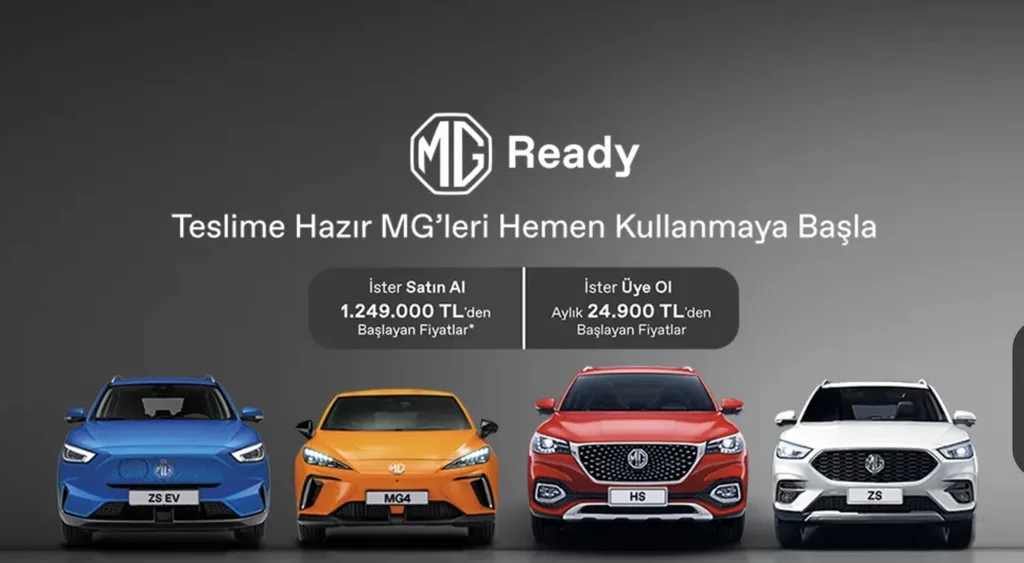 MG Ready programı ile yenilikçi araç sahiplenme imkanı