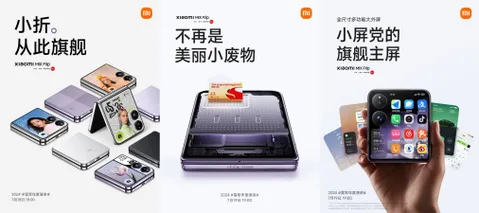 Xiaomi’nin yeni katlanabilir telefonu Mix Flip’in tanıtım tarihi açıklandı
