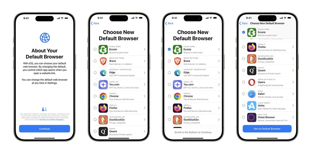 iPhone sahipleri Avrupa Birliği’nde varsayılan telefon ve mesaj uygulamalarını değiştirebilecek