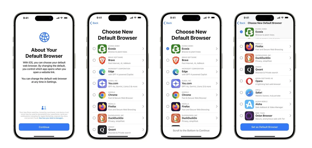 iPhone sahipleri Avrupa Birliği’nde varsayılan telefon ve mesaj uygulamalarını değiştirebilecek