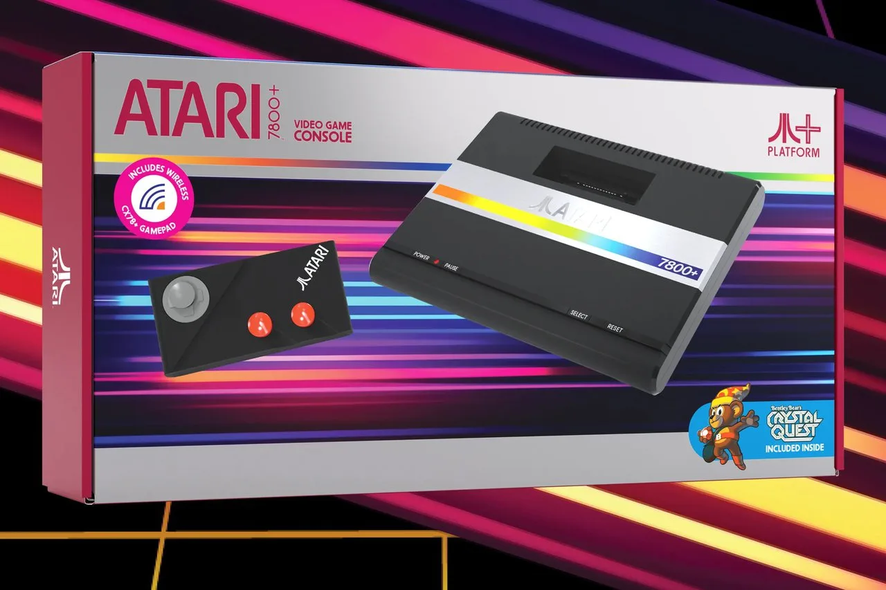 Atari 7800 Plus: Klasik konsol yeniden piyasada