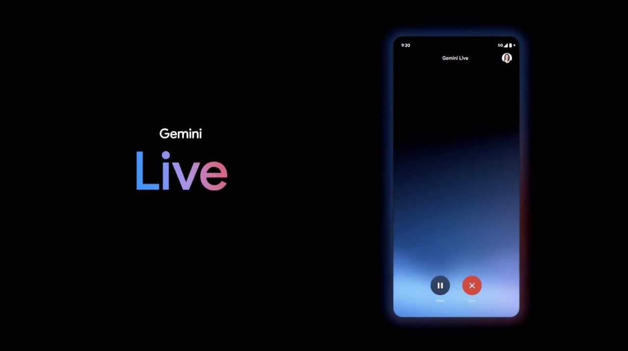google gemini live