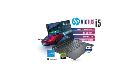 HP Victus i5 Gaming Laptop, 2 Ağustos’ta BİM mağazalarında satışta