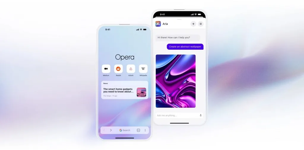 Opera Browser iOS uygulaması yapay zekâ tabanlı yeteneklerle güncelleniyor