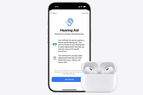AirPods Pro 2, yakında işitme cihazı olarak da kullanılabilecek