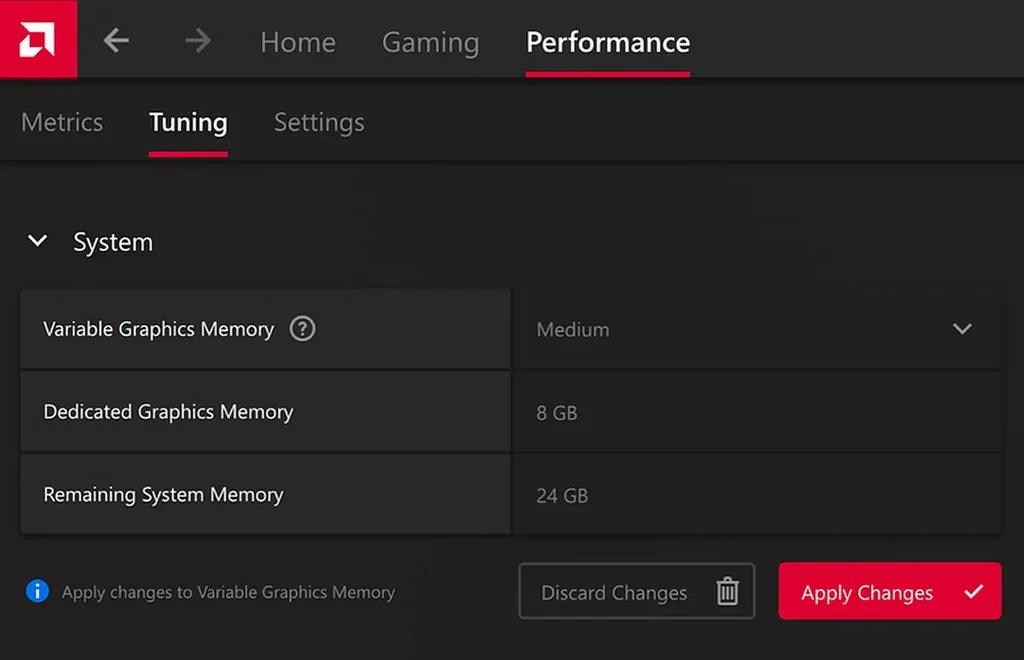 AMD, Değişken Grafik Belleği ile laptop’larda performans artışı sağlıyor