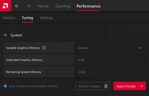 AMD, Değişken Grafik Belleği ile laptop’larda performans artışı sağlıyor