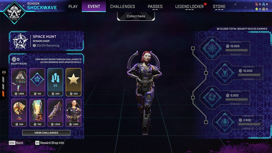 apex legends space hunt