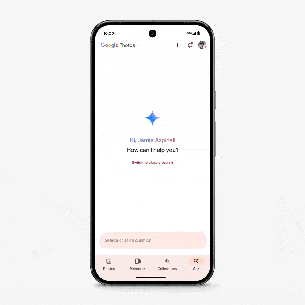 google ask photos