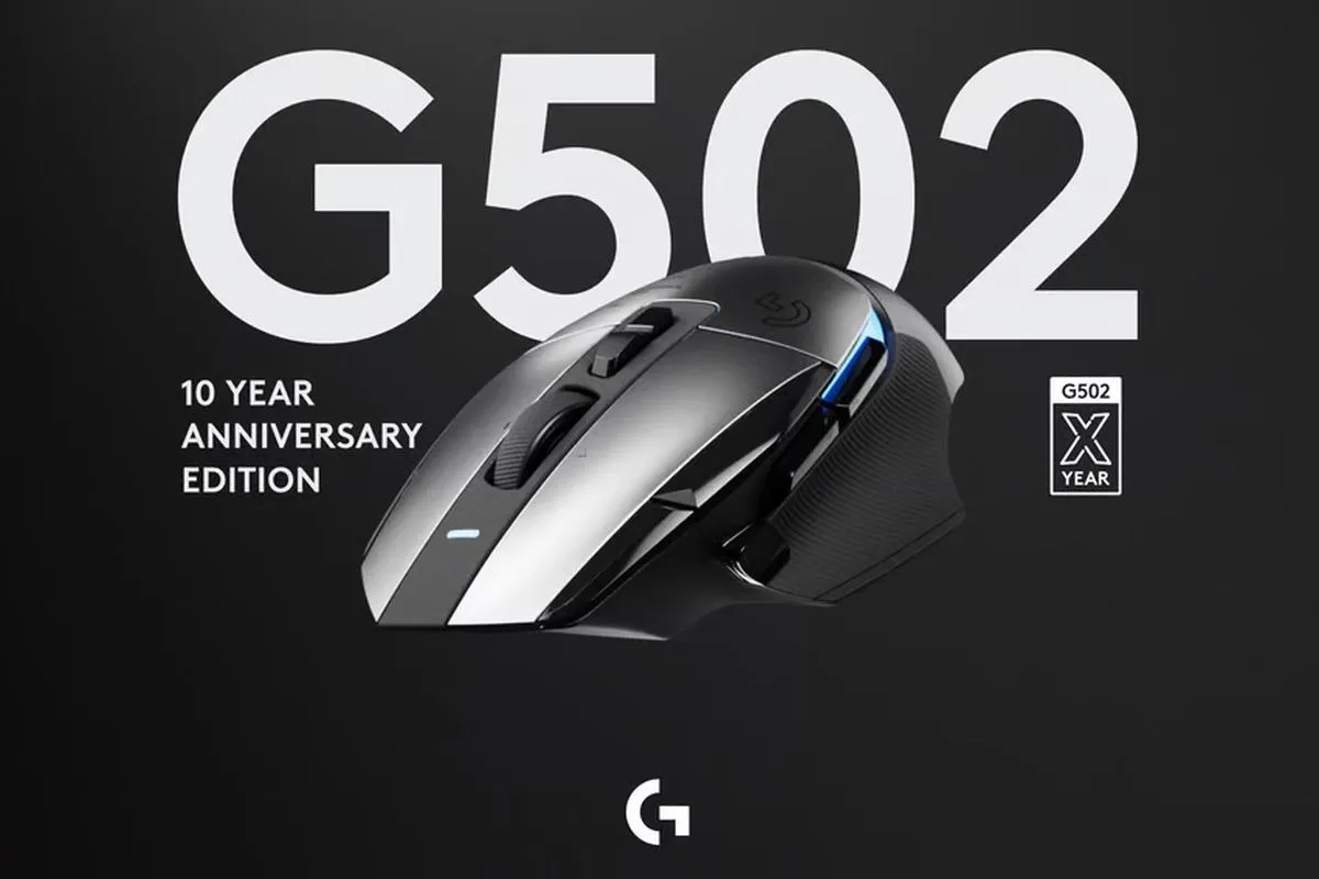 Logitech, G502’nin 10. yılını özel metal versiyonla kutluyor