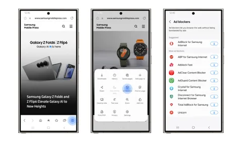 Samsung Internet, yeni güncellemelerle daha fazla güvenlik sağlıyor