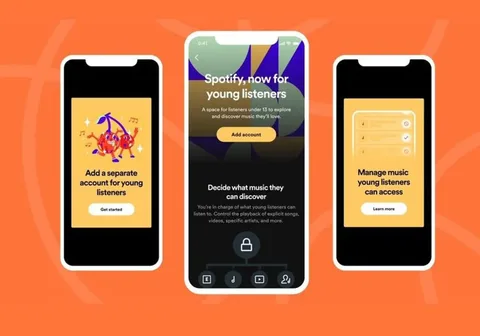 Spotify, 13 yaş altı kullanıcılar için yönetilen hesapları test Ediyor