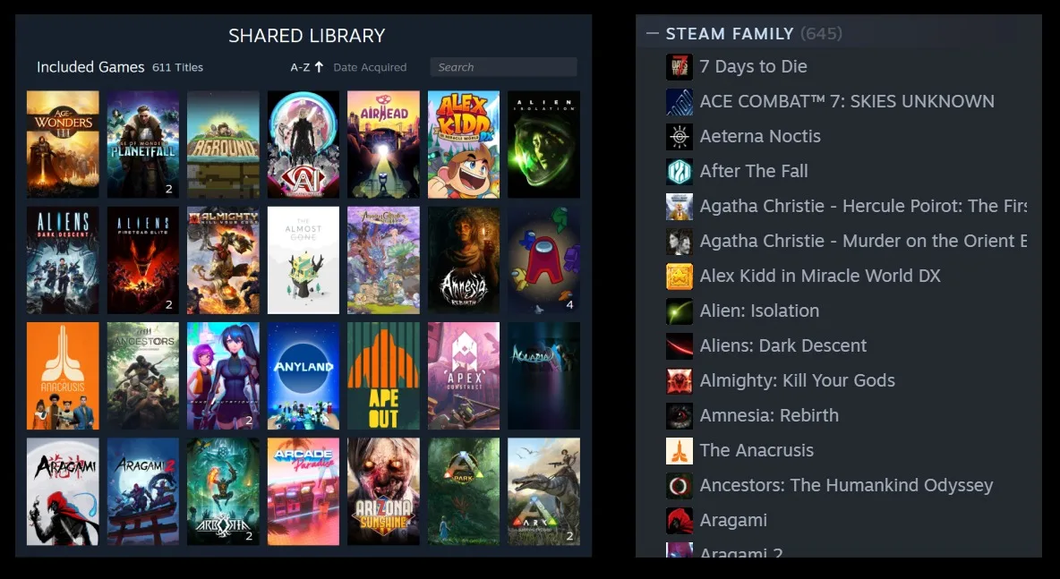 Valve’ın yeni Steam aile paylaşımı artık herkes için kullanıma açıldı