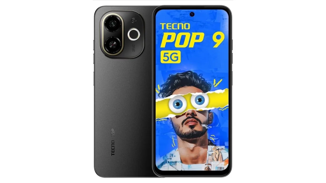 Tecno Pop 9 5G Dimensity 6300 ve 120 Hz ekranla tanıtıldı