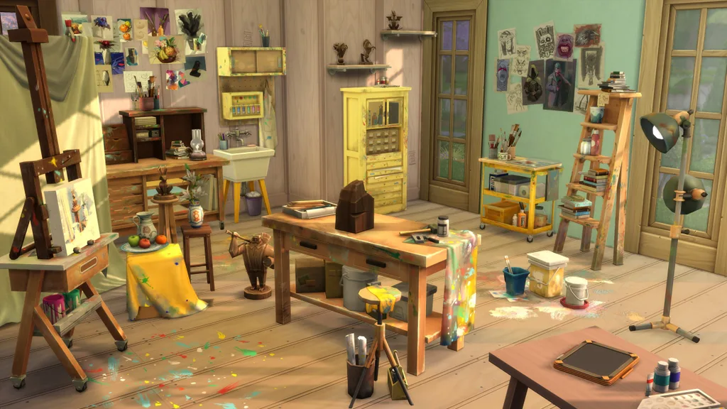 The Sims 4 yeni kitleriyle oyuncuların sanatsal yeteneklerini ortaya çıkaracak