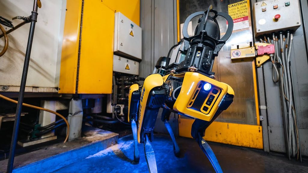 boston dynamics spot michelin