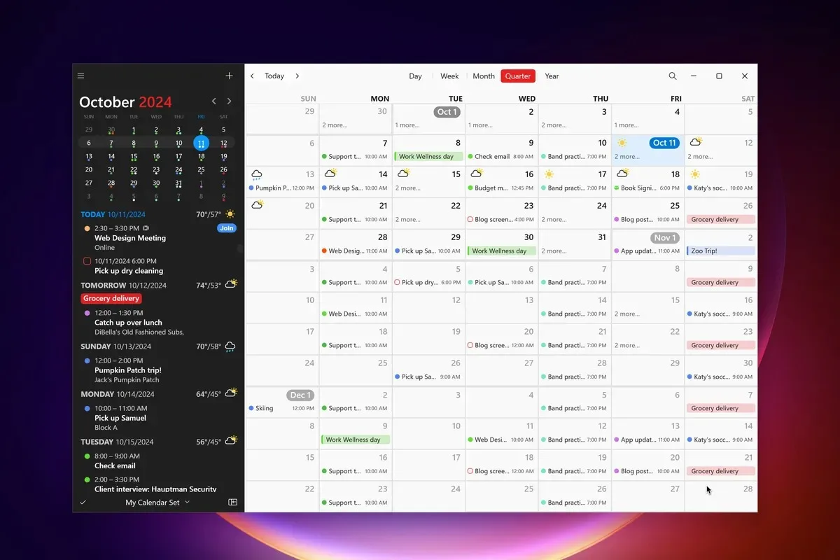 Popüler Mac takvim uygulaması Fantastical’ın Windows sürümü çıktı