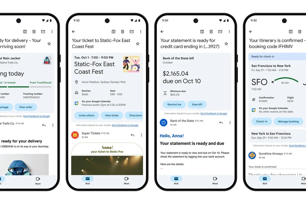Gmail’in yeni kart özelliği kullanıcıların hayatını kolaylaştıracak