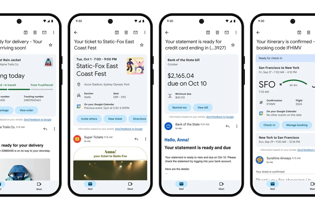 Gmail’in yeni kart özelliği kullanıcıların hayatını kolaylaştıracak